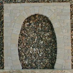 Ilustrační foto slepeného tunelového portálu 10 13.